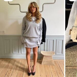 Djerf Avenue Getaway Top Grey Melange